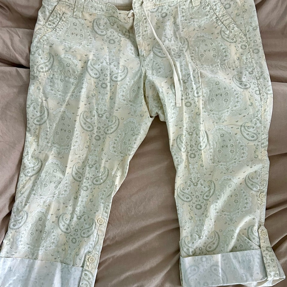 Paisley Print Fun Summer Pants